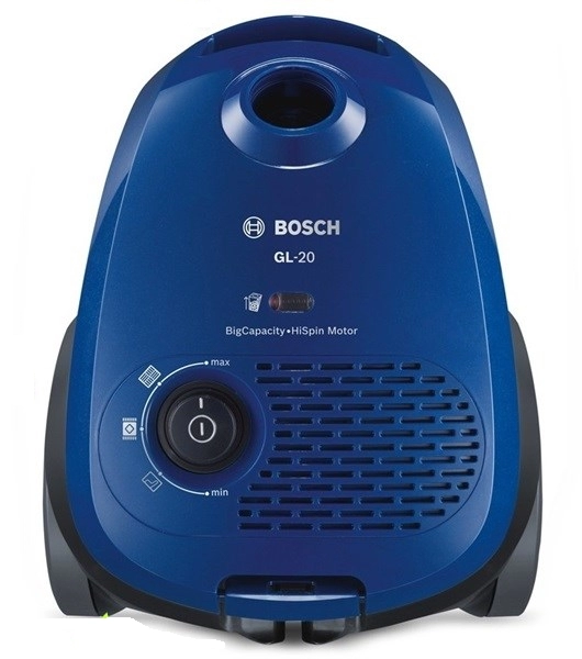 Пылесос с мешком Bosch BGL2UB110, 700 Вт, 80 дБ, Синий