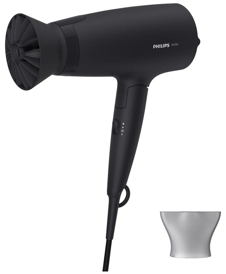 Фен Philips BHD30810 1600W Black photo 3