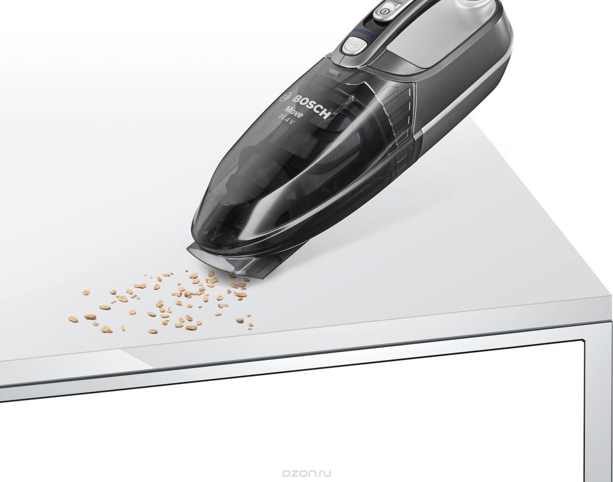Пылесос вертикальный Bosch BHN20110 / 20Вт / Серый с черным photo 5