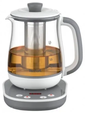 Чайник электрический Tefal BJ551B10, 1.5 л, 1430 Вт, Серебристый