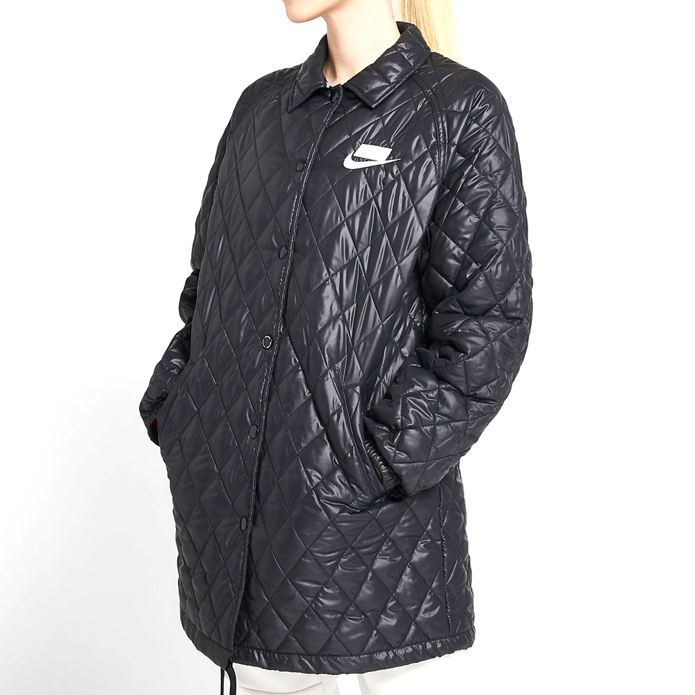 Scurta Nike W NSW NSP JKT QUILTED XS Negru Femei photo 2