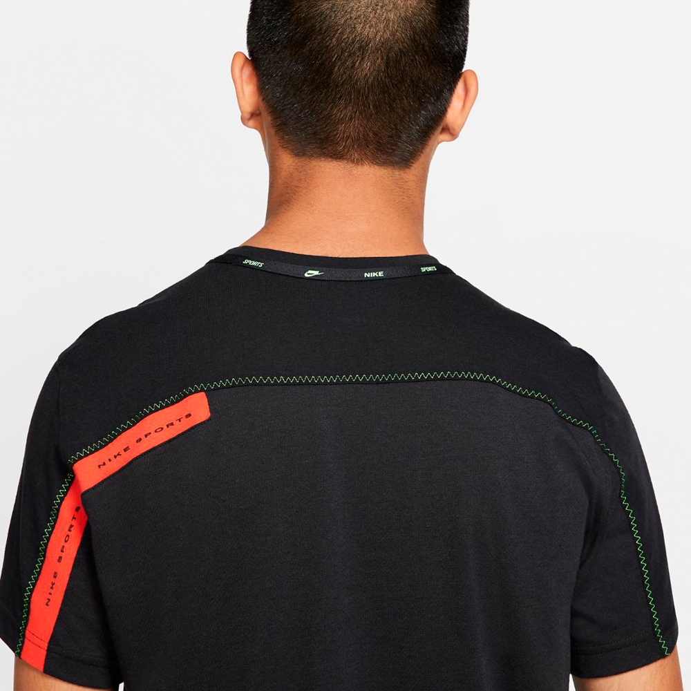 Футболка мужская Nike M NK DRY TOP SS PX L Черный photo 4