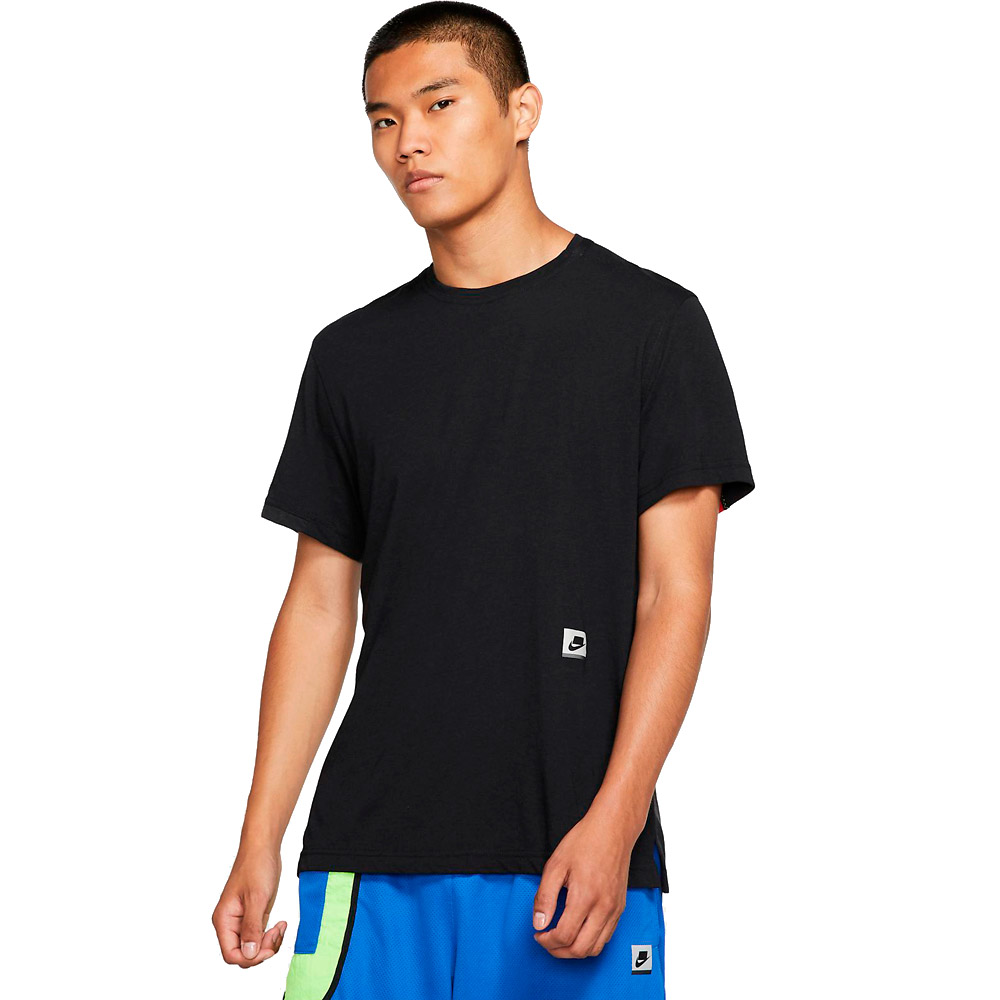 Футболка мужская Nike M NK DRY TOP SS PX L Черный photo 6