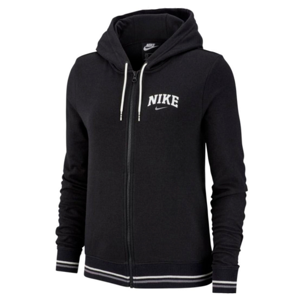 Толстовка Nike HOODIE FZ FLC VRSTY / Женский / L / Черный photo 1