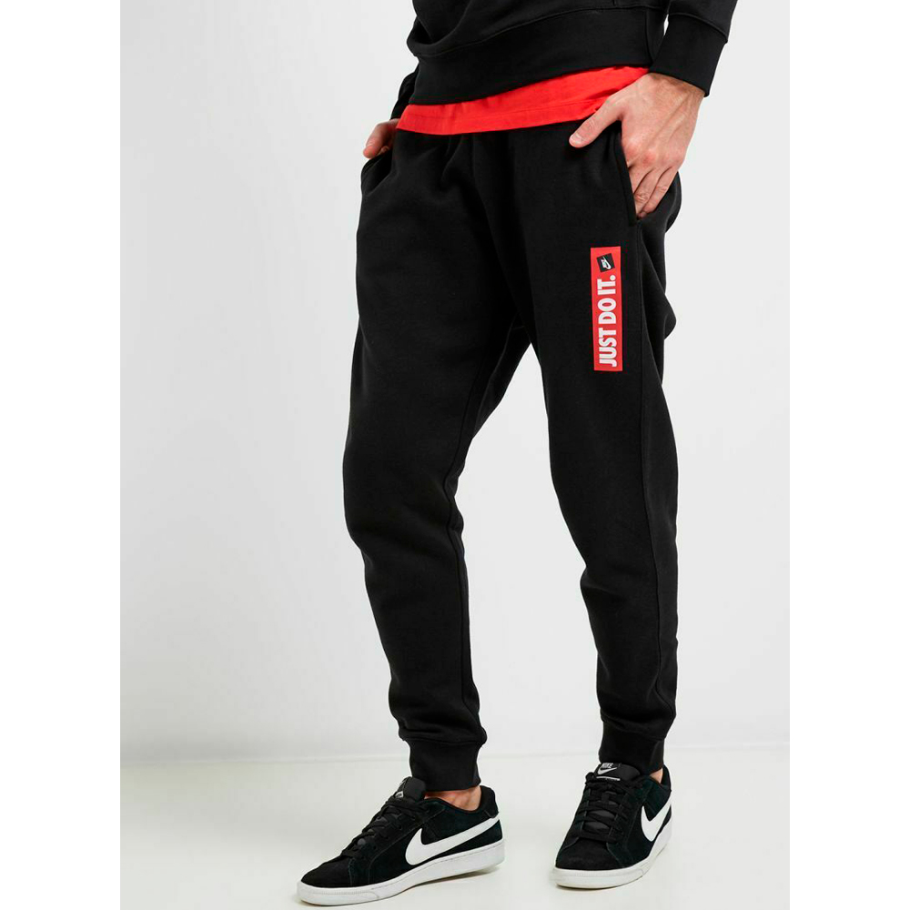 Pantaloni Nike JDI JGGR FLC BSTR L Negru Barbati photo 2