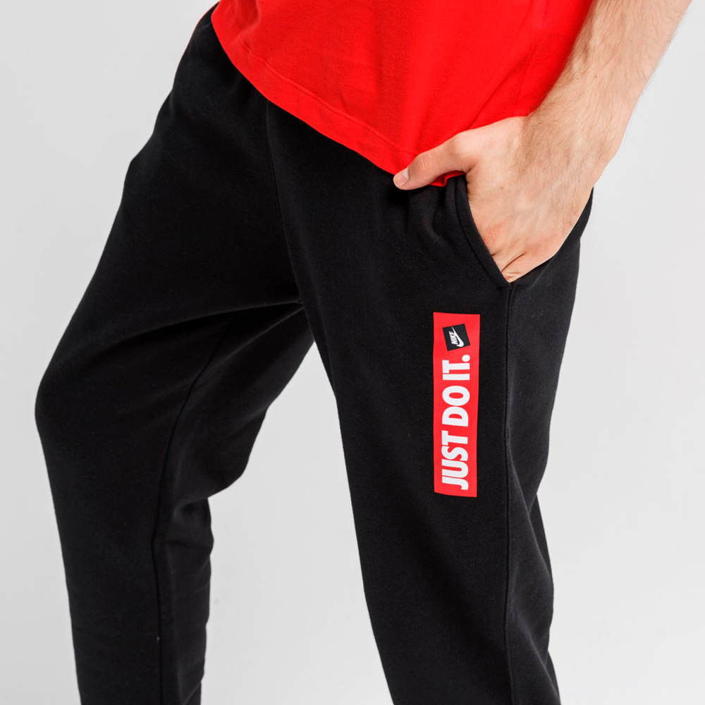 Pantaloni Nike JDI JGGR FLC BSTR L Negru Barbati photo 4