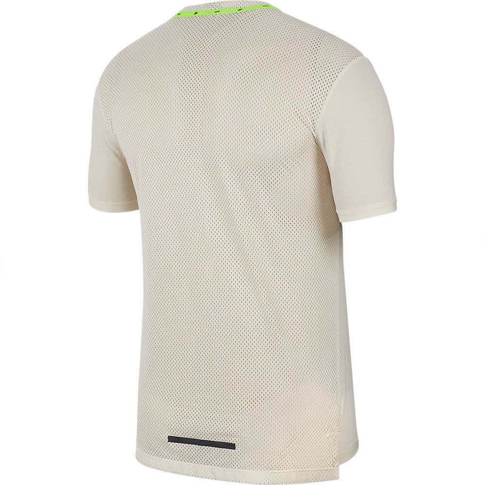 Футболка мужская Nike M NK WILD RUN TOP SS MESH L Бежевый photo 5