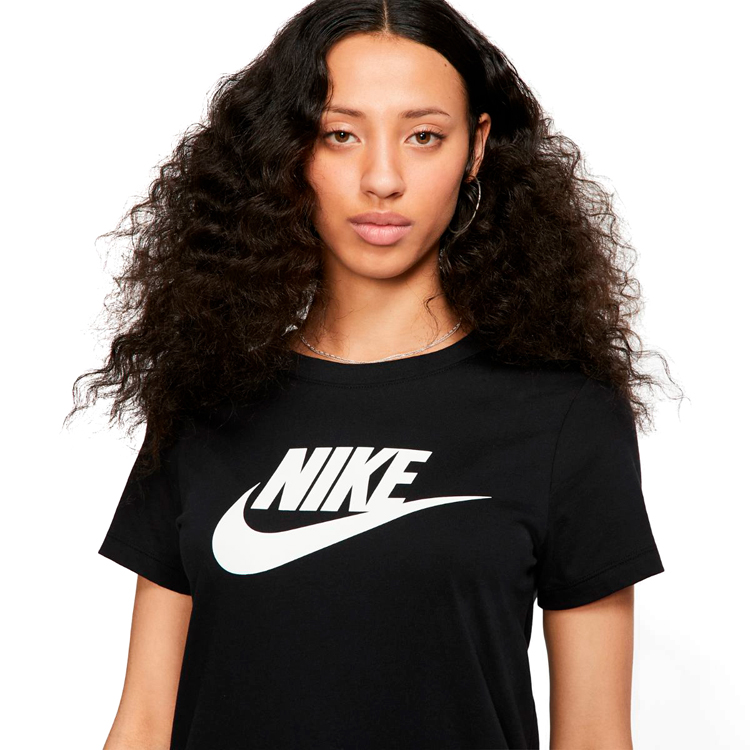 Tricou Nike TEE ESSNTL ICON FUTUR L Negru Femei photo 2
