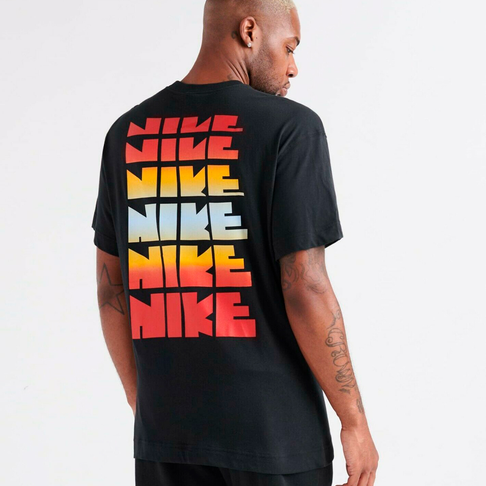 Футболка мужская Nike SS TEE CLASSICS 2 L Черный photo 2