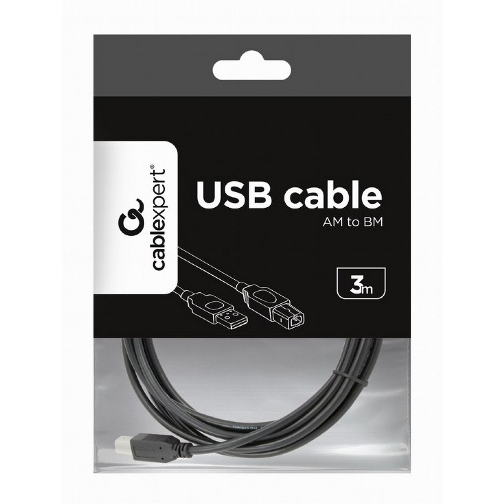 Cablu USB-A - USB-B Gembird CCPUSB2AMBM10 photo 4