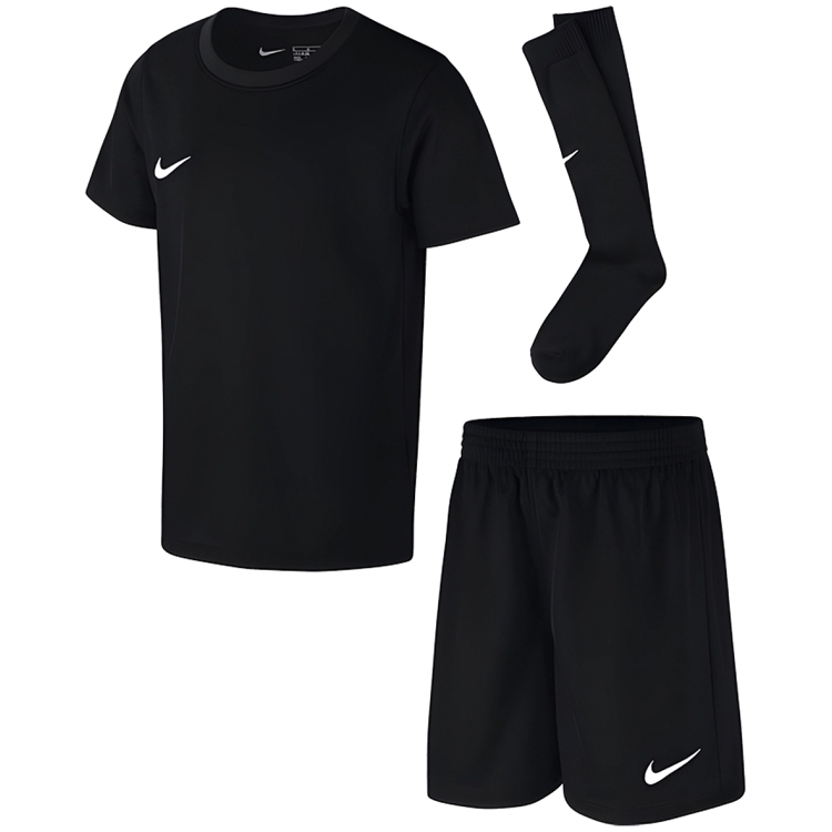Set tricou + sorti Nike Park Little Kids Set / Barbati / S / Negru photo 5
