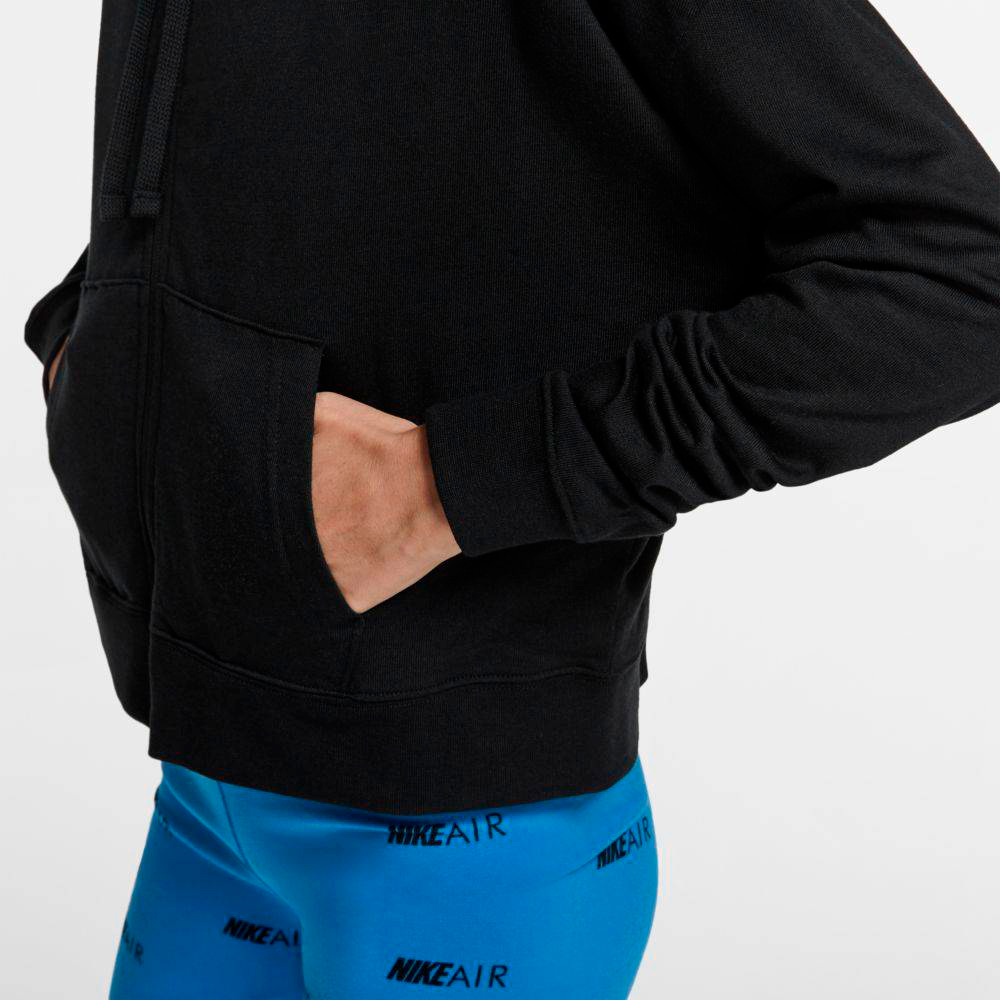 Hanorac Nike W NSW HOODIE FZ JRSY NEW / Femei / S / Negru photo 5