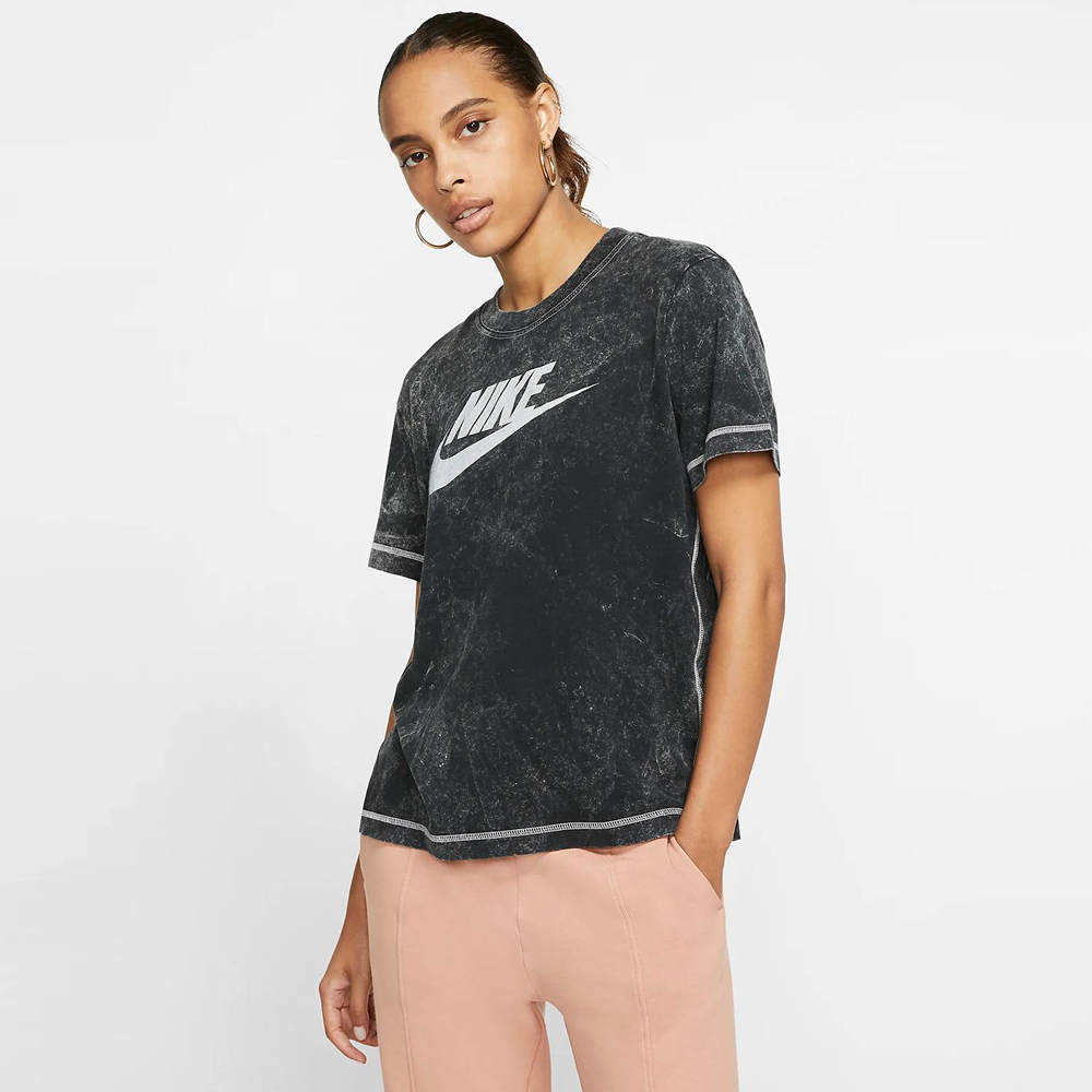 Tricou Nike W NSW SS TOP REBEL L Negru Femei photo 3