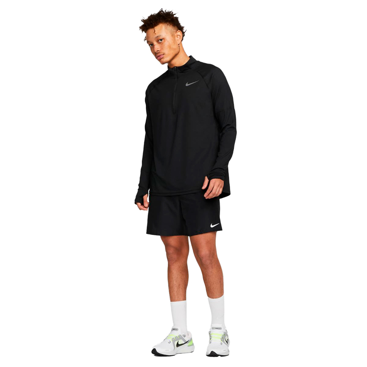 Мужская Толстовка Nike M NK ELMNT TOP HZ 2.0 NFS L Черный photo 5