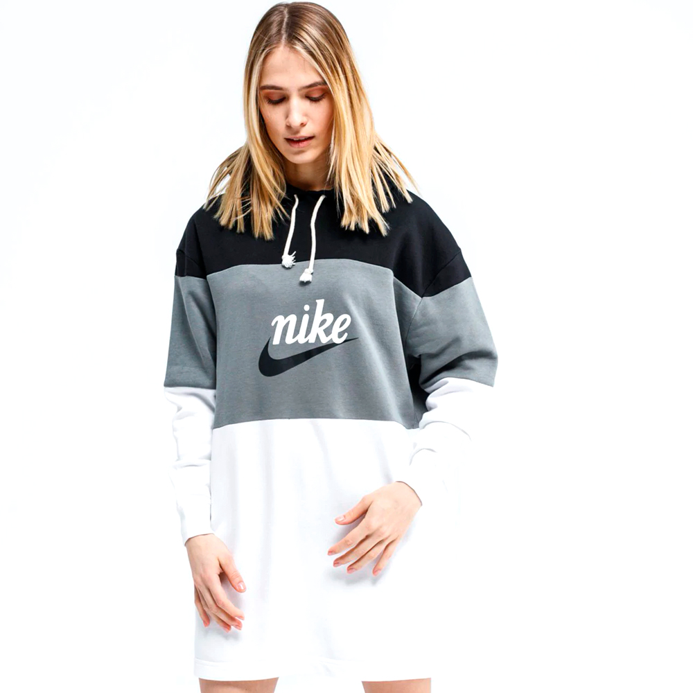 Rochie Nike W NSW VRSTY HOODIE DRESS FT photo 3