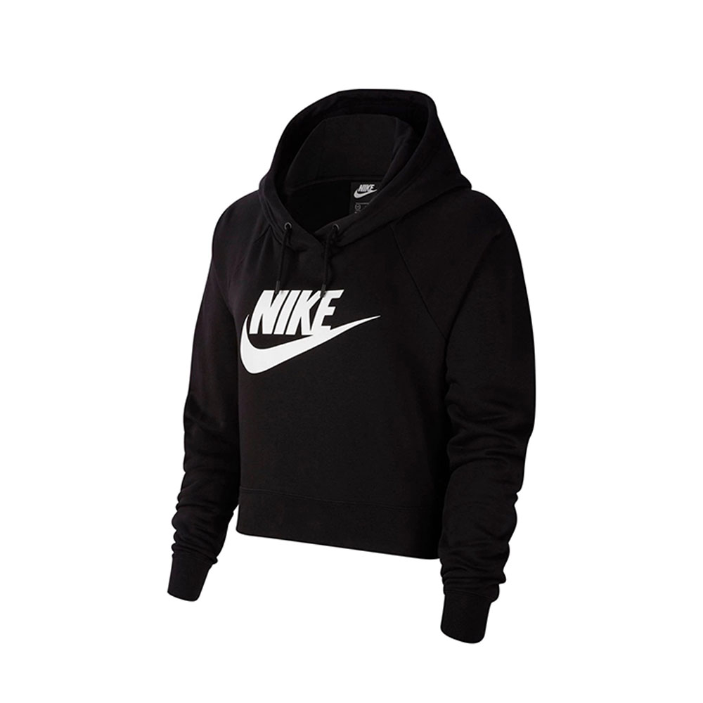 Hanorac Nike Sportswear Essential Women Cropped Hoodie XL Negru Femei photo 1 Hanorac Nike Sportswear Essential Women Cropped Hoodie XL Negru Femei photo 1