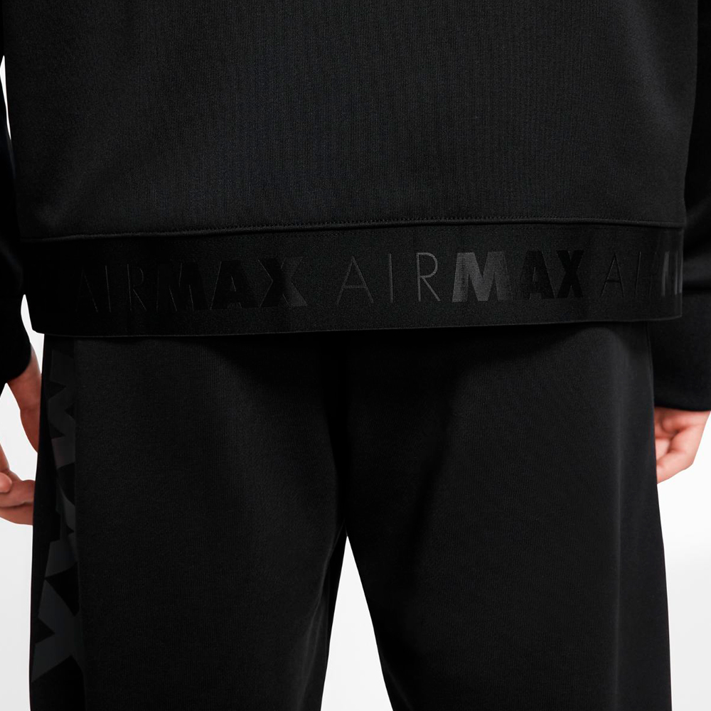 Мужская Толстовка Nike M NSW AIR MAX PK CREW L Черный photo 4