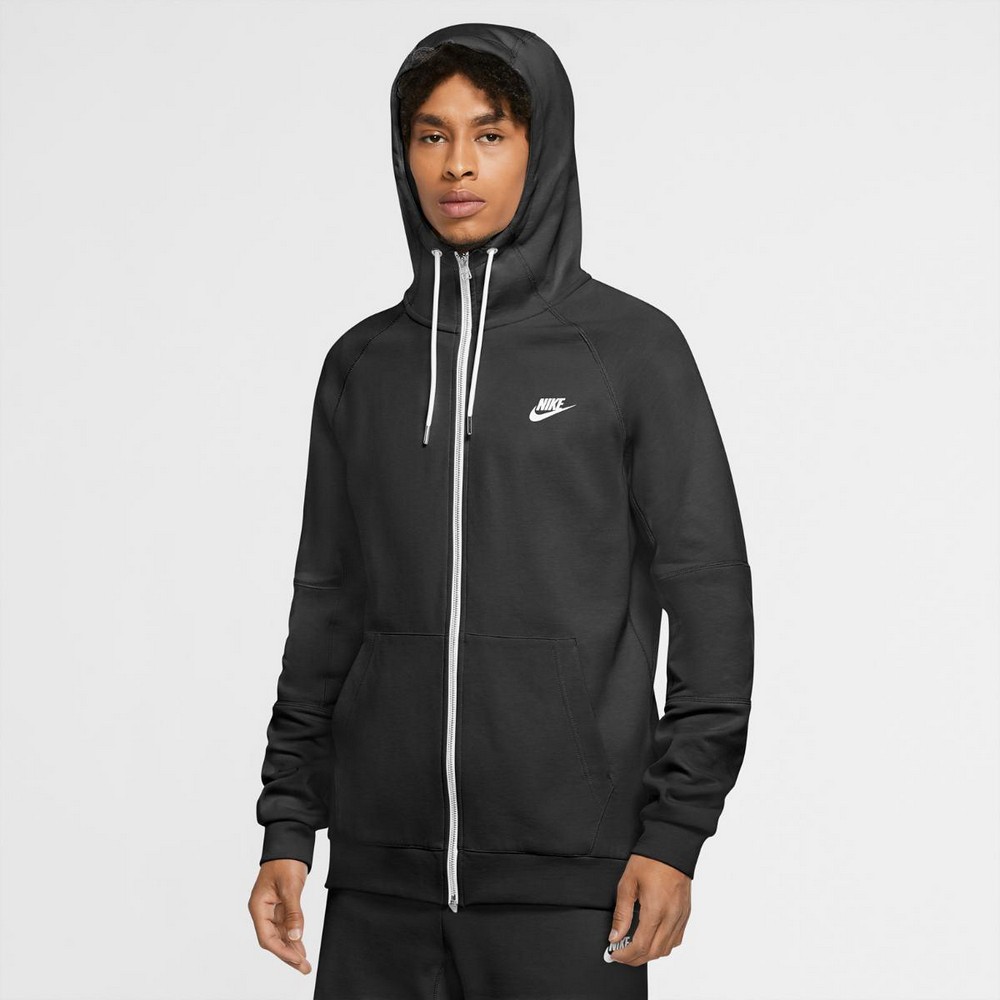 Мужская Толстовка Nike M NSW MODERN HOODIE FZ FLC 2XL Черный photo 2