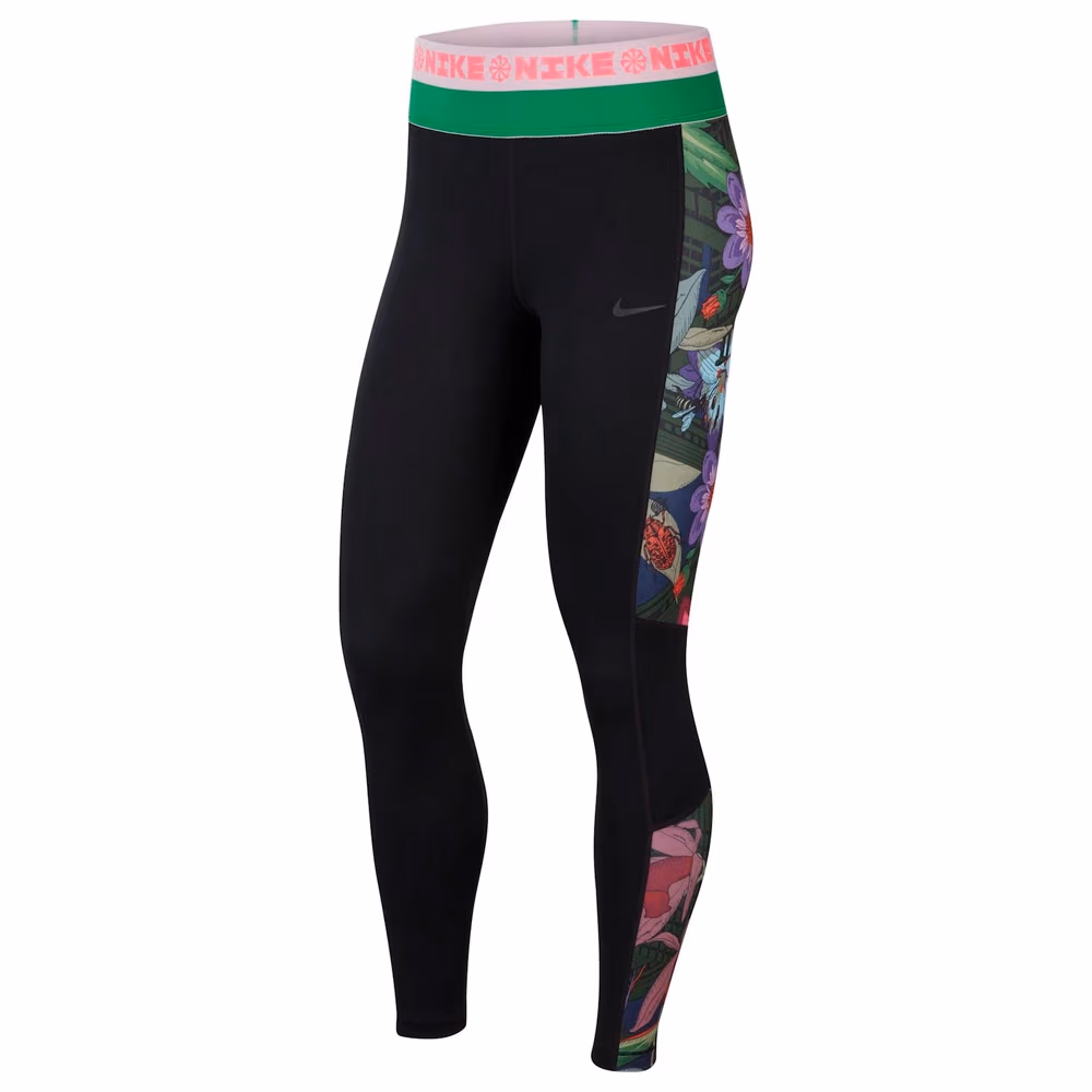 Легинсы Nike W NK ICNCLSH PRO PRT 7/8 TGT