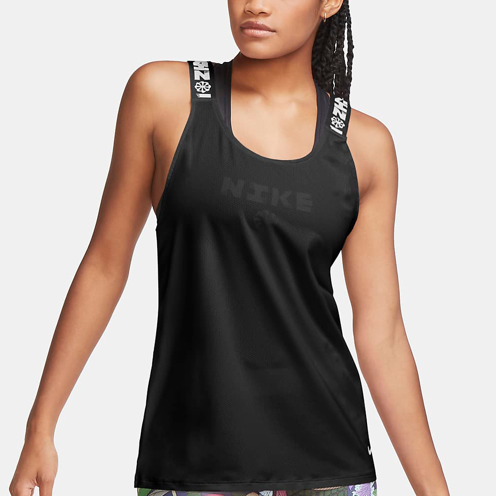 Майка Nike W NK ICNCLSH ELASTKIA / Женский / L / Черный photo 3