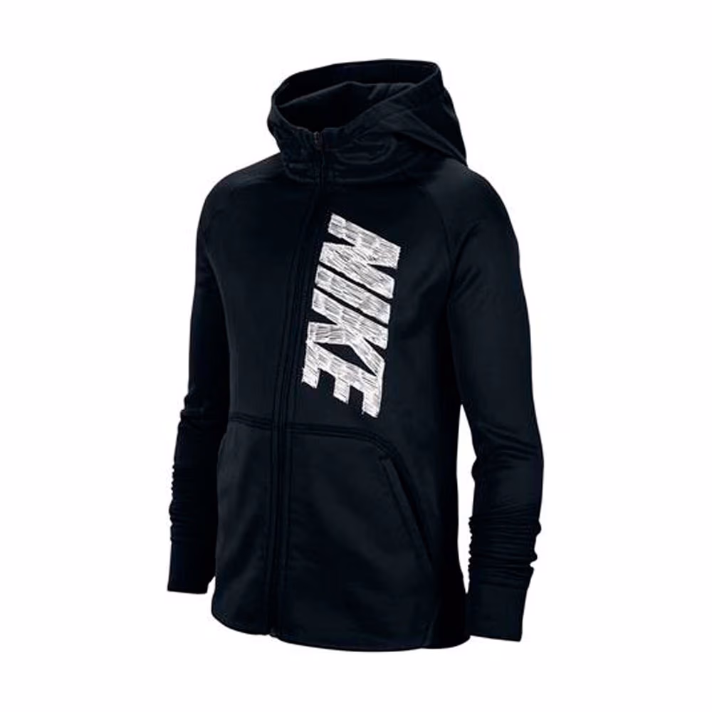 Толстовка Nike B NK THERMA GFX FZ HOODIE