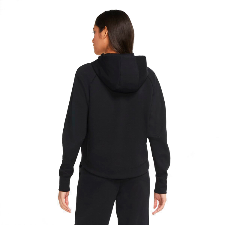 Толстовка Nike W NSW TCH FLC WR HOODIE FZ L Черный Женский photo 4