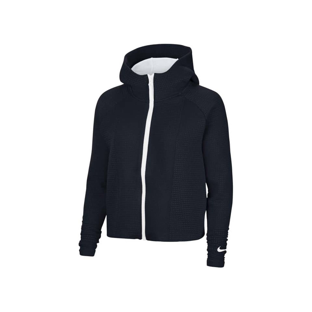 Hanorac Nike W NSW TECH FLC ENG AOJ FZ HD L Negru Femei photo 1