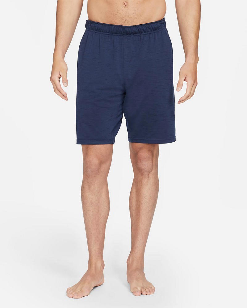 Sorti de bărbați Nike M NK DF SHRT HPRDRY LT YOGA L Albastru photo 2