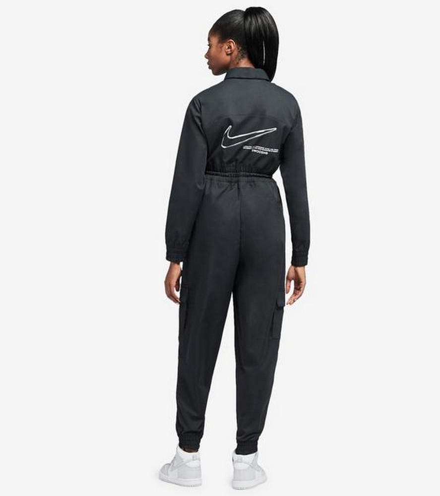 Costum Sportiv Nike W NSW SWSH UTILITY JUMPSUIT XS Negru Femei photo 2