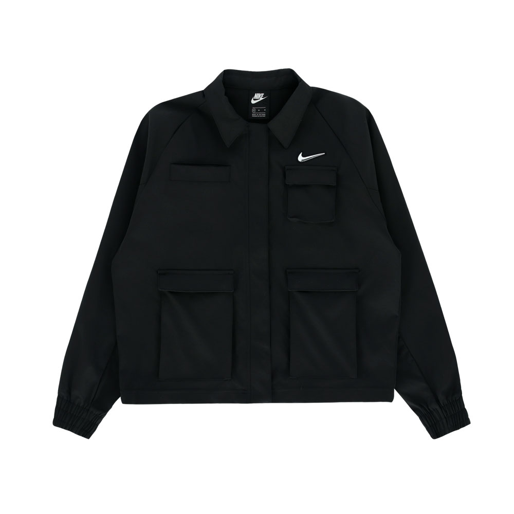 Hanorac Nike W NSW SWSH JKT WVN L Negru Femei photo 1