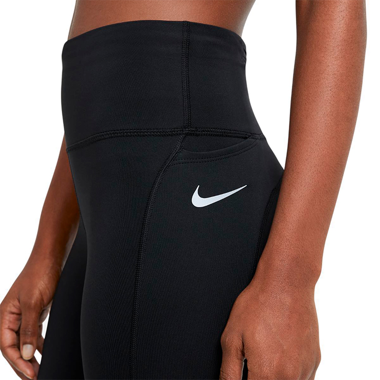 Легинсы Nike W NK DF FAST CROP / Женский / L / Черный photo 2