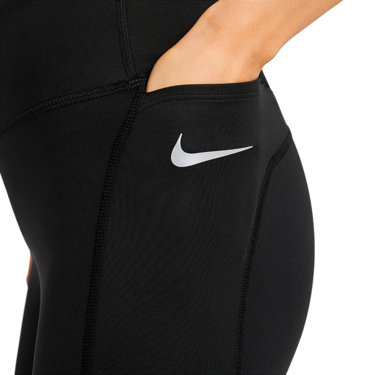 Легинсы Nike W NK DF FAST TGHT / Женский / S / Черный photo 3