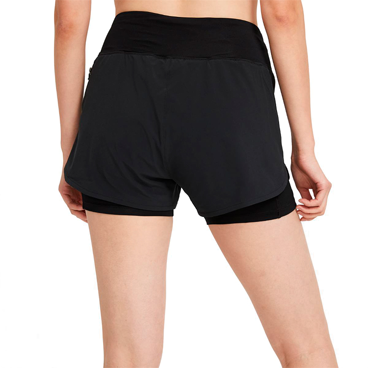 Sorti Nike W NK ECLIPSE 2IN1 SHORT / Femei / L / Negru photo 4