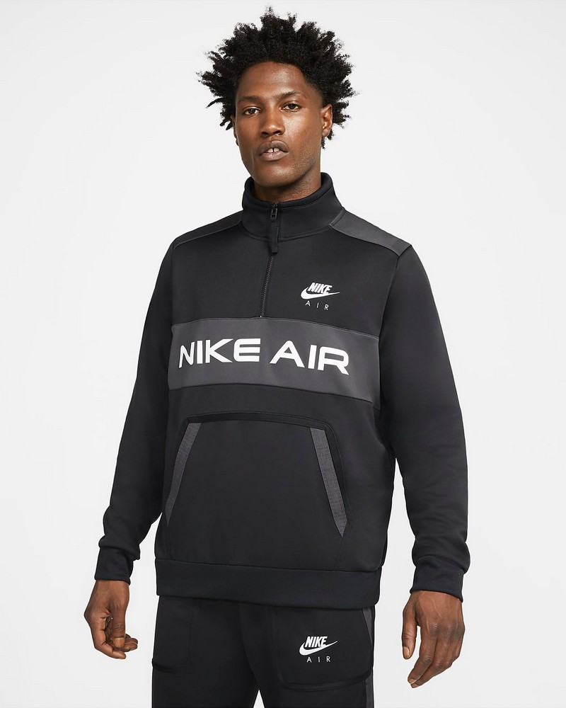 Мужская Толстовка Nike M NSW AIR PK JKT L Черный photo 2
