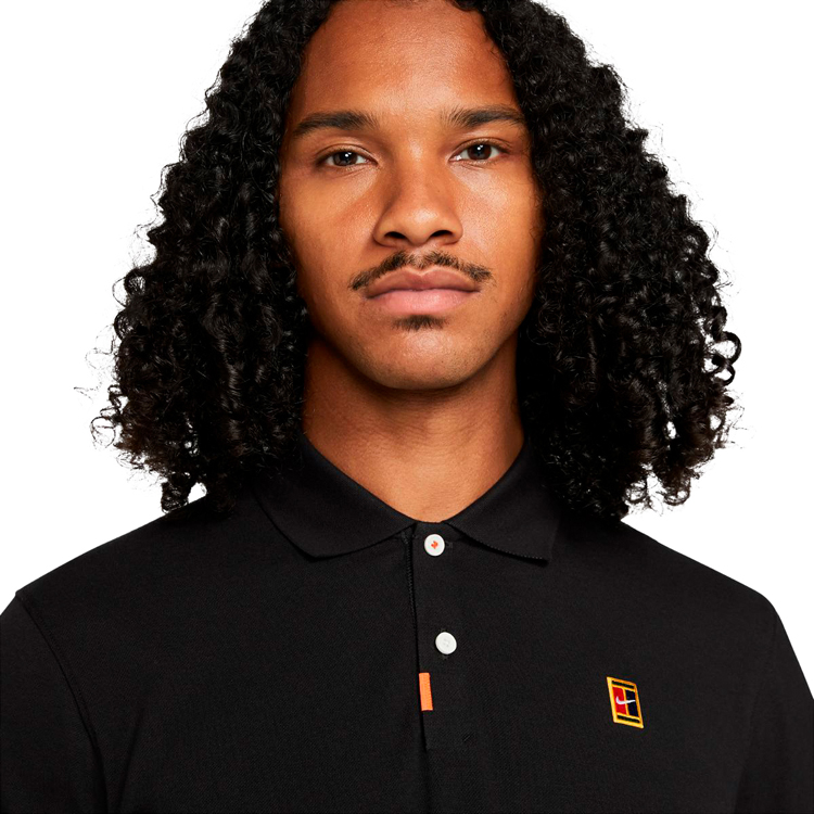 Мужские Поло Nike THE POLO DF HERITGE SLIM2 L Черный photo 2