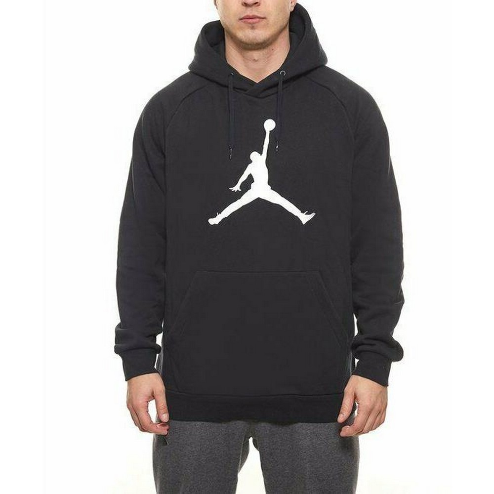 Мужская Толстовка Nike NFS M J JUMPMAN LOGO FLC PO M Черный photo 2