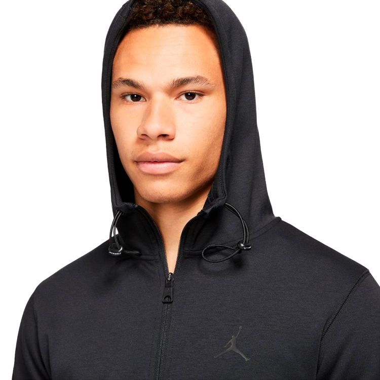 Hanorac pt bărbați Nike M J DF AIR STMT FLC FZ HOODIE XS Negru photo 3