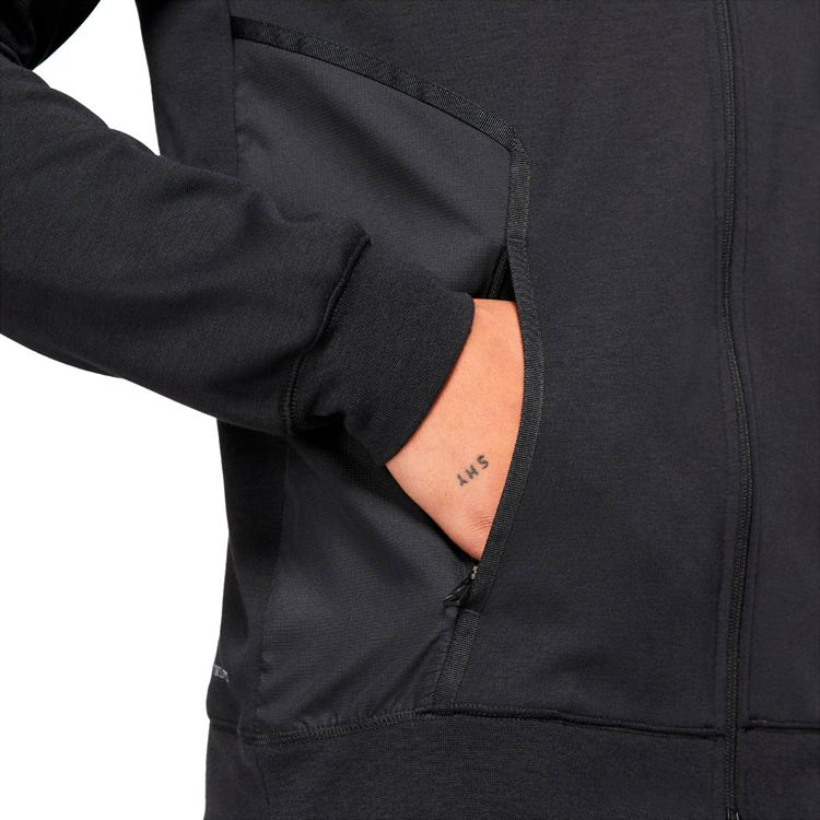 Hanorac pt bărbați Nike M J DF AIR STMT FLC FZ HOODIE XS Negru photo 5