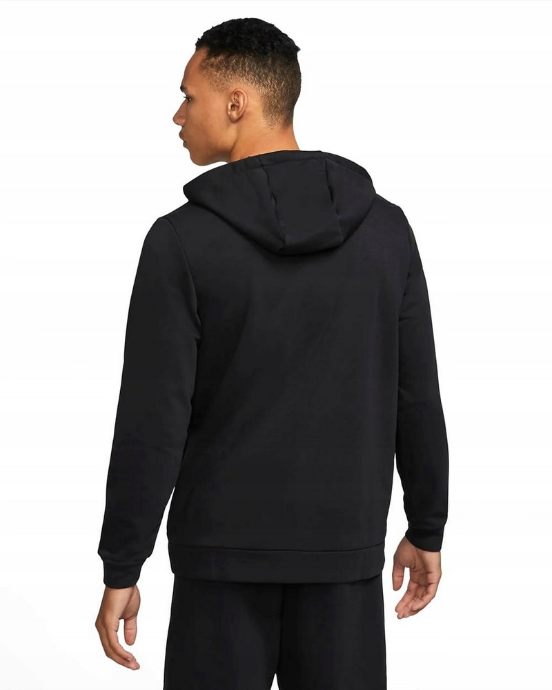 Hanorac pt bărbați Nike M NK DF HOODIE FZ FLEECE NFS S Negru photo 3