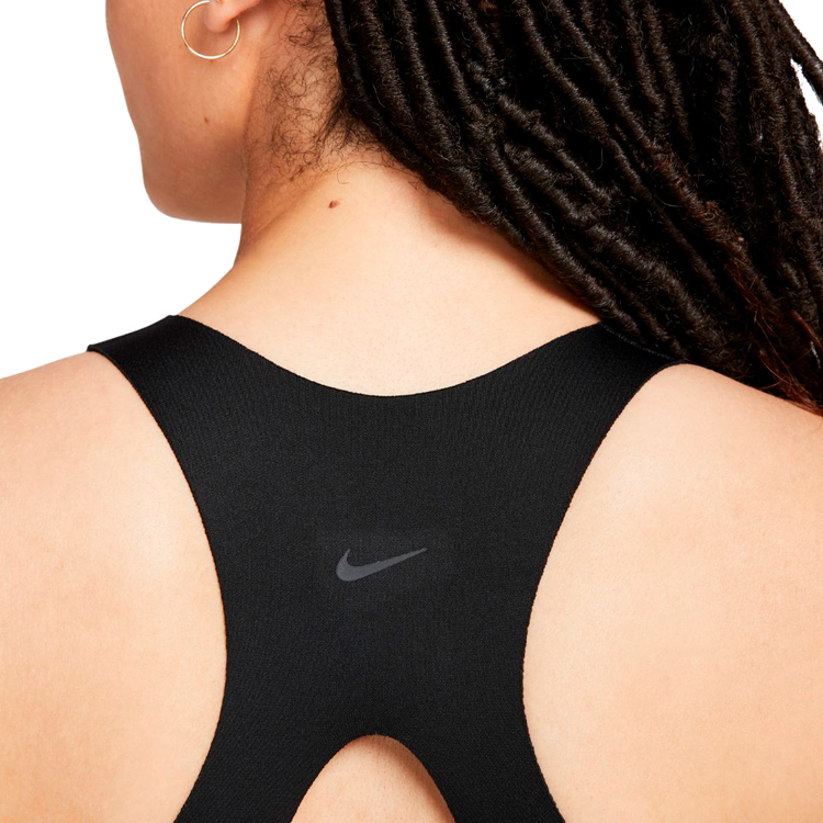 Спортивное бра Nike W NK DF ALPHAS HS FRONT ZIP B / Женский / XSA-C / Черный photo 4