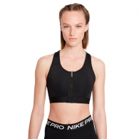 Bra sportive Nike W NK DF SWSH ZIP FRONT BRA thumbnav 2