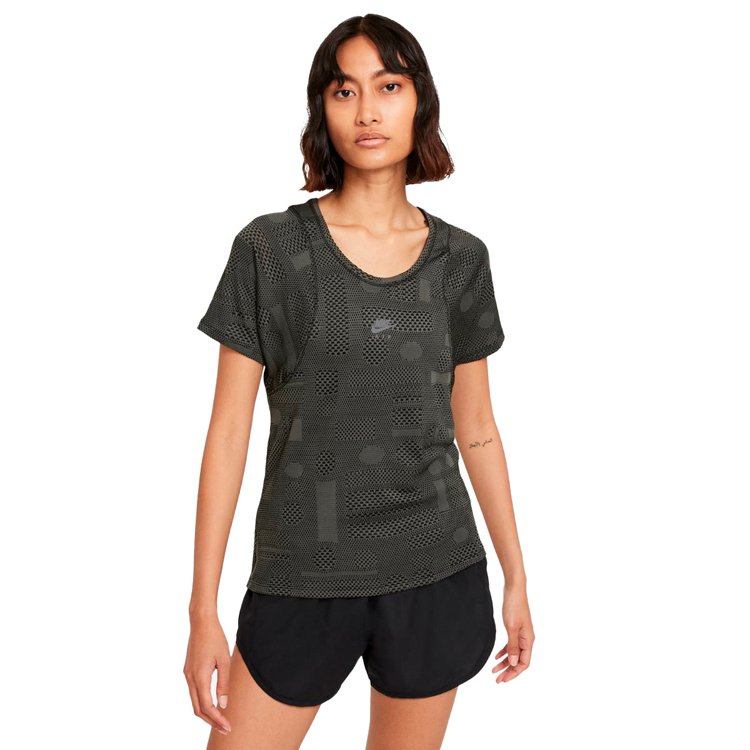 Tricou Nike W NK AIR DF TOP SS / Femei / L / Gri photo 5