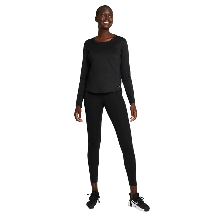 Hanorac Nike W NK ONE TF STD LS TOP / Femei / L / Negru photo 3