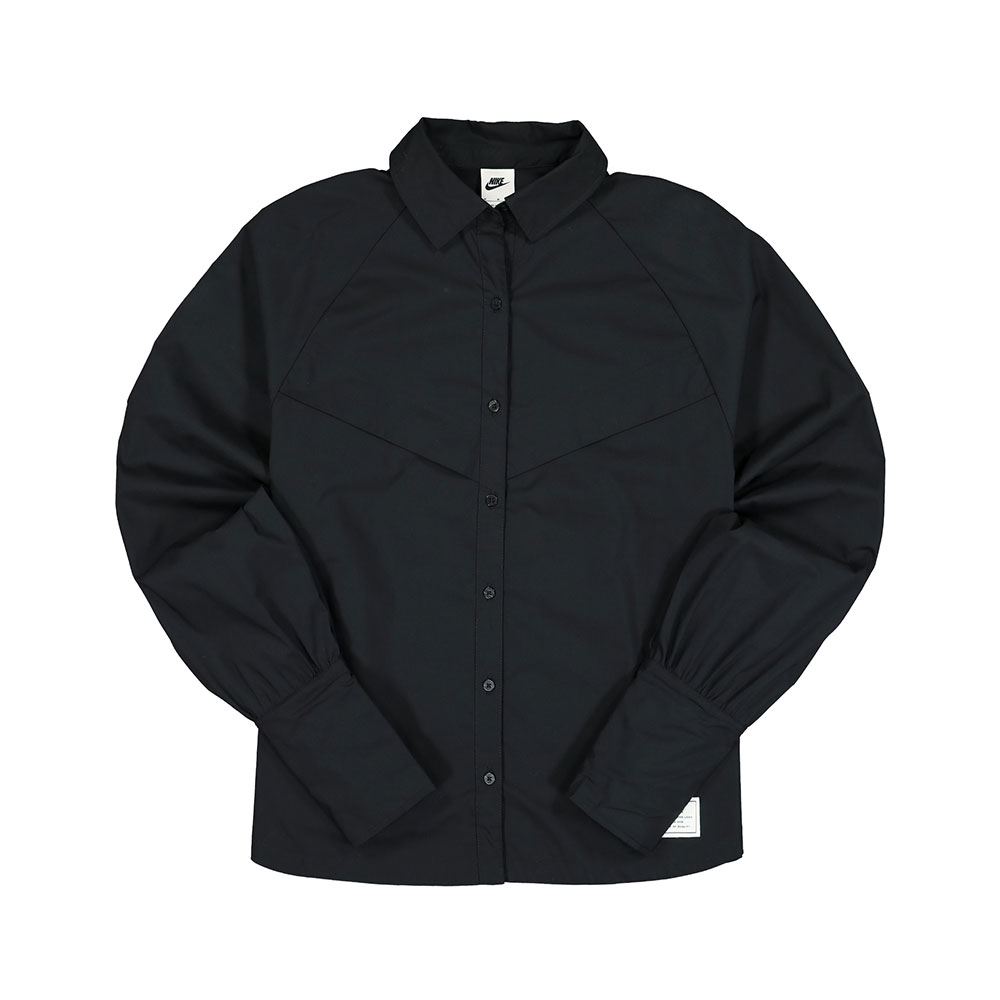 Hanorac Nike W NSW ICN CLSH WVN LS TOP L Negru Femei photo 1