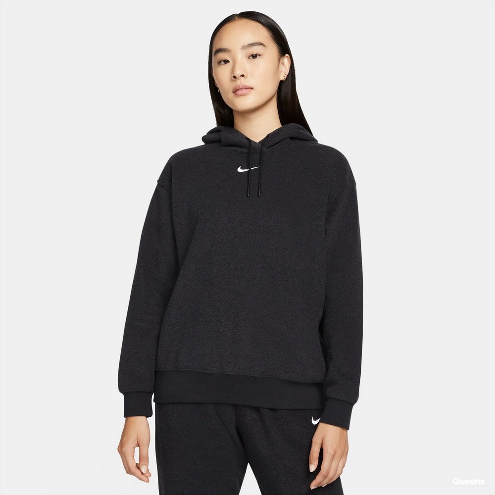 Hanorac Nike W NSW ESSNTL PLSH HOODIE XS Negru Femei photo 5