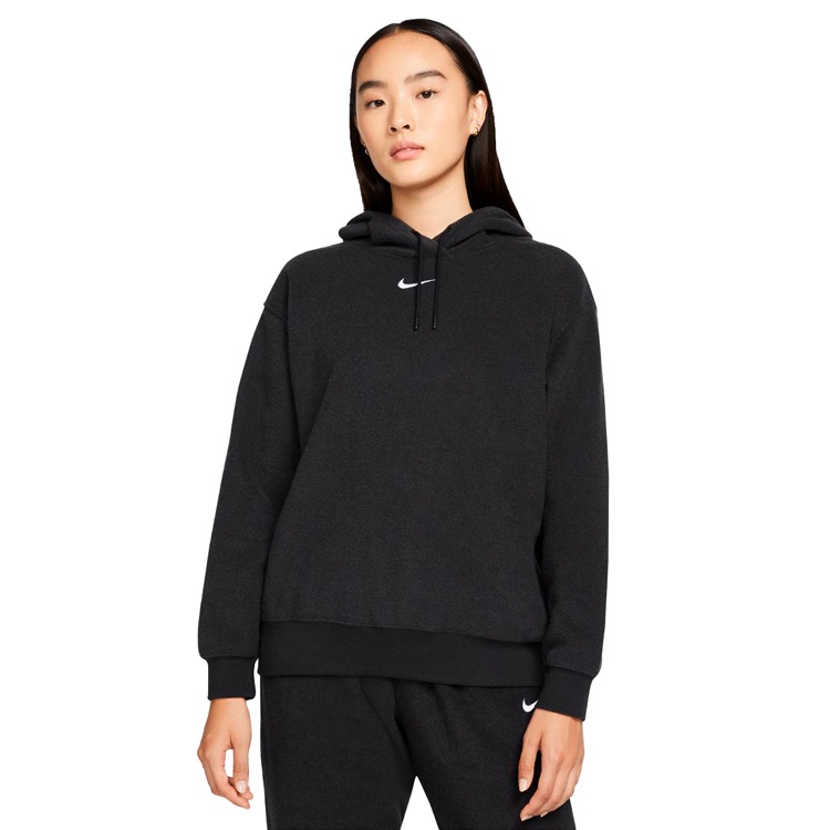 Hanorac Nike W NSW ESSNTL PLSH HOODIE XS Negru Femei photo 6