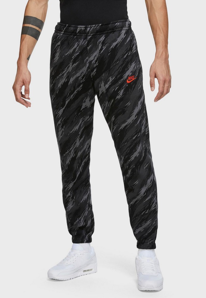 Брюки Nike M NSW SPE+ BB CF PANT AOP 1 L Черный Мужской photo 2