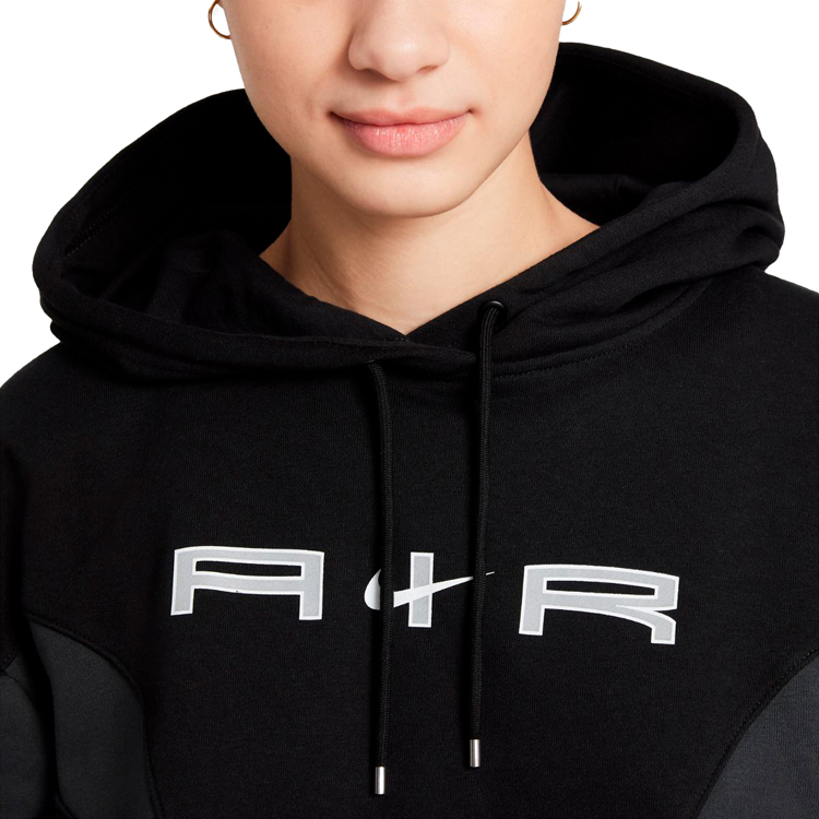 Hanorac Nike W NSW AIR FLC GX HOODIE M Negru Femei photo 2