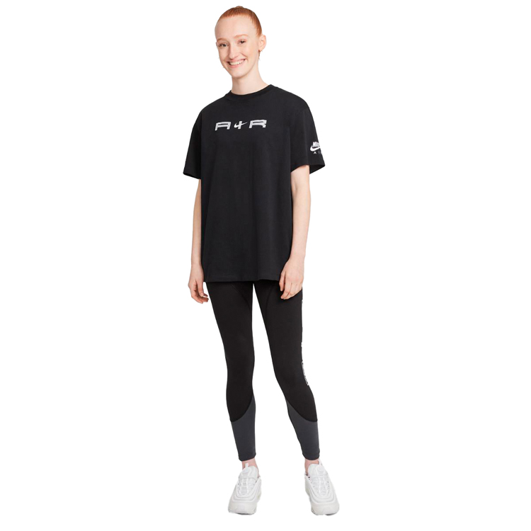 Tricou Nike W NSW AIR SS TOP BF L Negru Femei photo 5