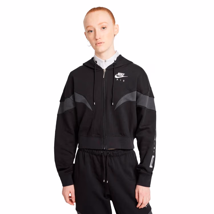 Толстовка Nike W NSW AIR FLC GX FZ HOODIE